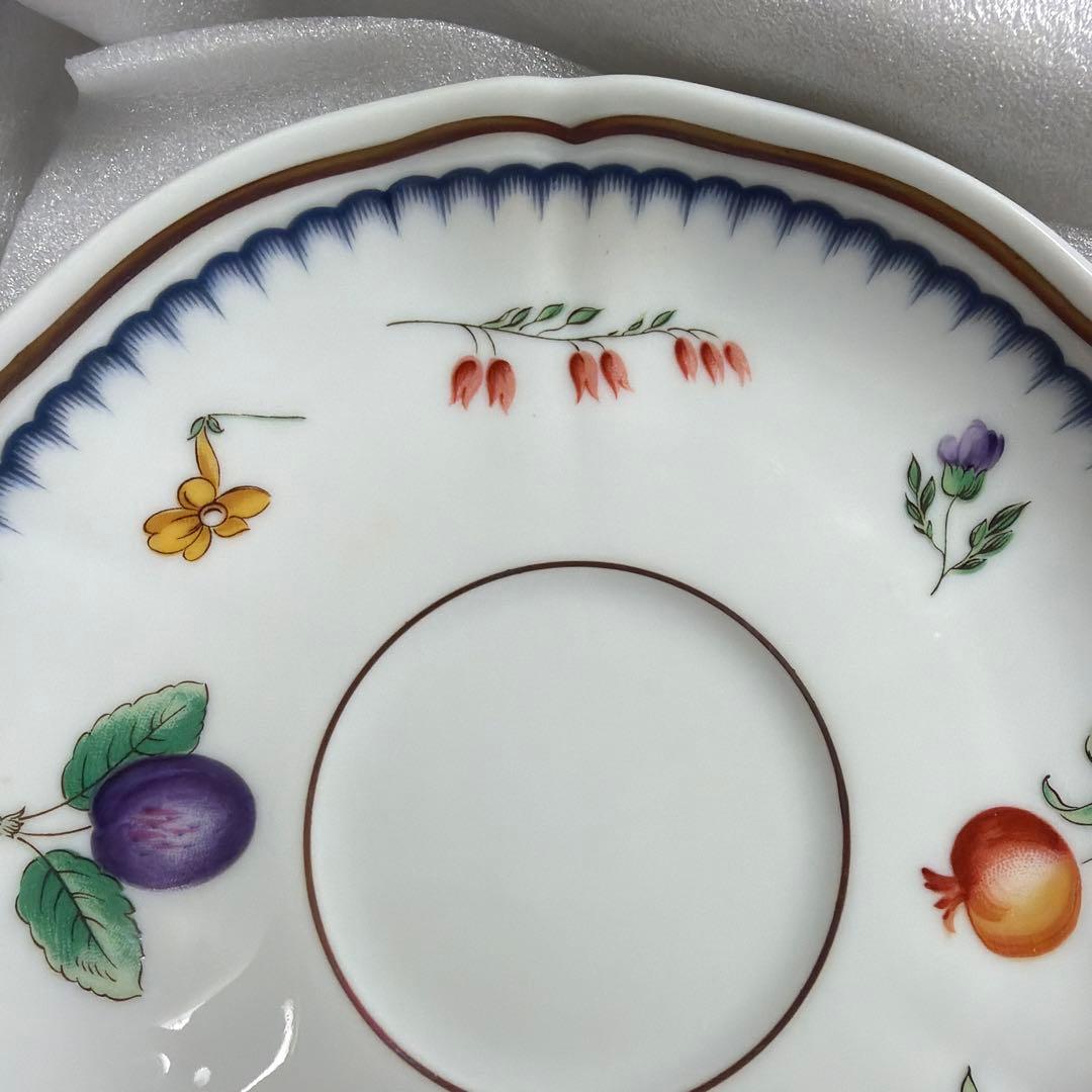 リチャードジノリ　イタリアンフルーツ　カップソーサー2客