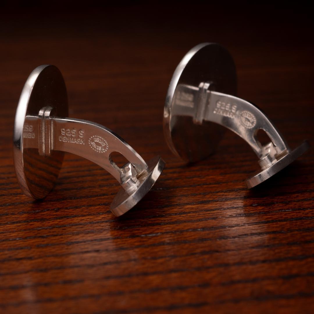  華紋 ジョージジェンセン カフリンクス シルバー925