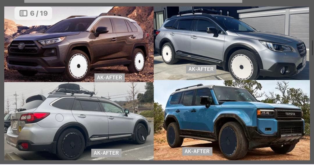 汎用　エアロディスク　ホイール　18インチ 19インチ　fd3s s15