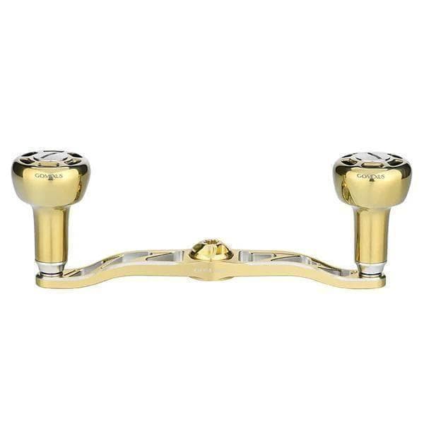 ゴメクサス　ダブルハンドル　120mm シマノ用　オールゴールド　チタンノブ