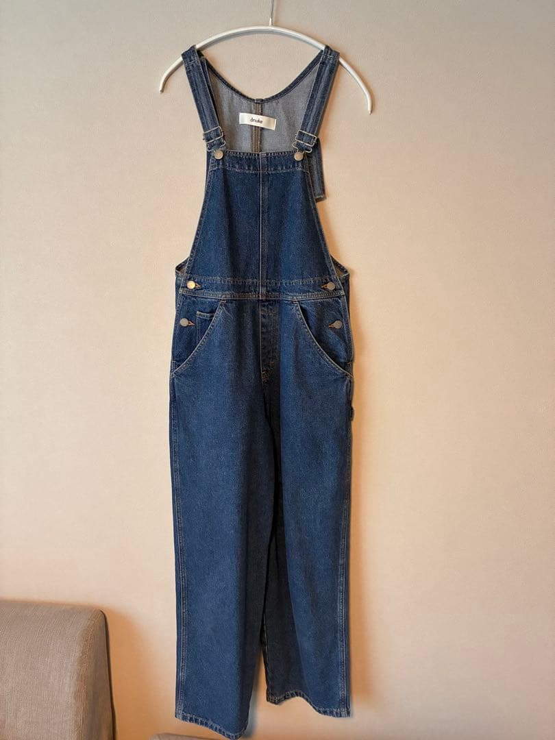 アンパンマン　アンヌーク デニムオーバーオール