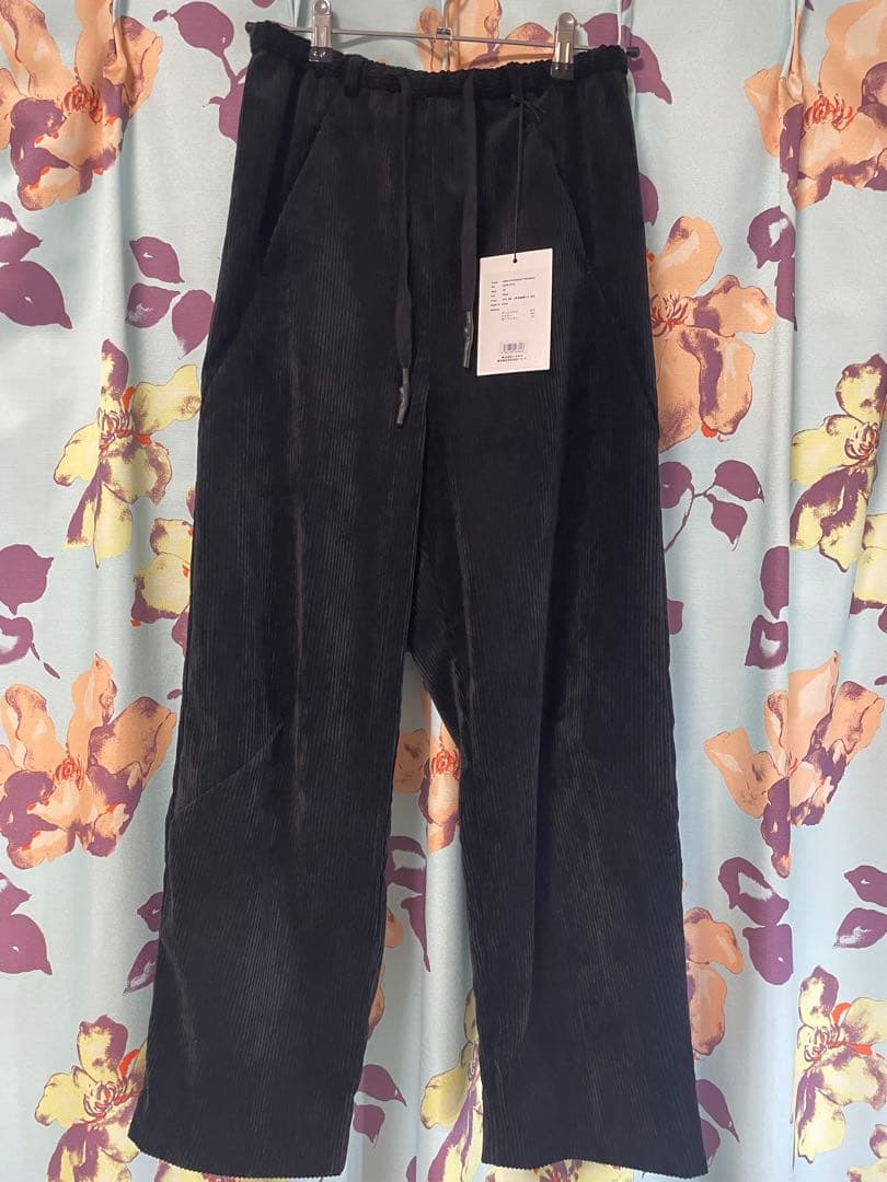 パンツ LA PEAU DE GEM cutwork corduroy pants 36