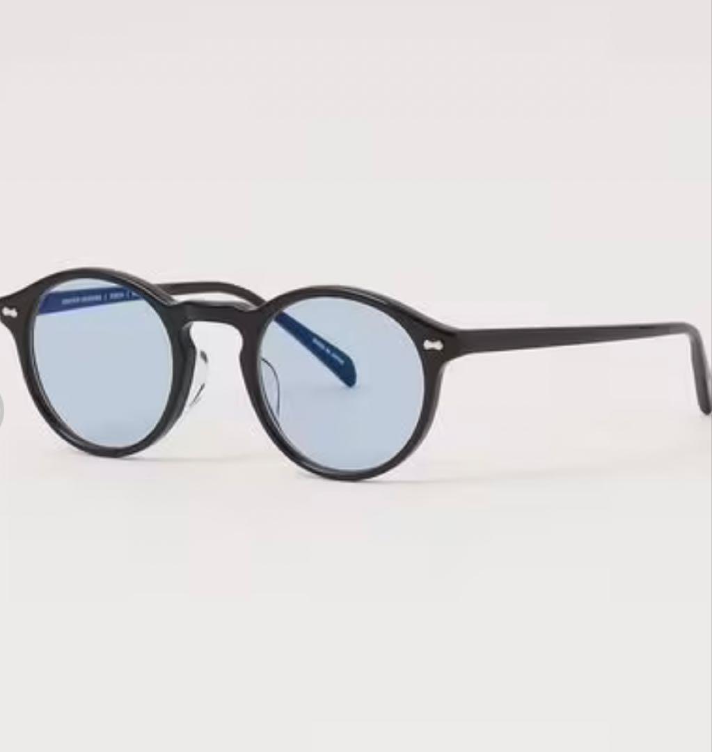 ブラックラウンドサングラス