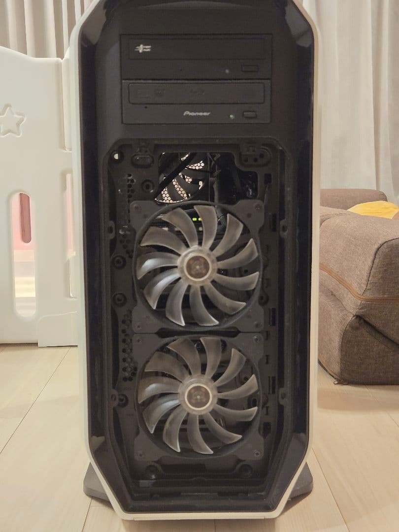 自作PC Ryzen9 3900X,RAM32GB,GTX1080 Ti