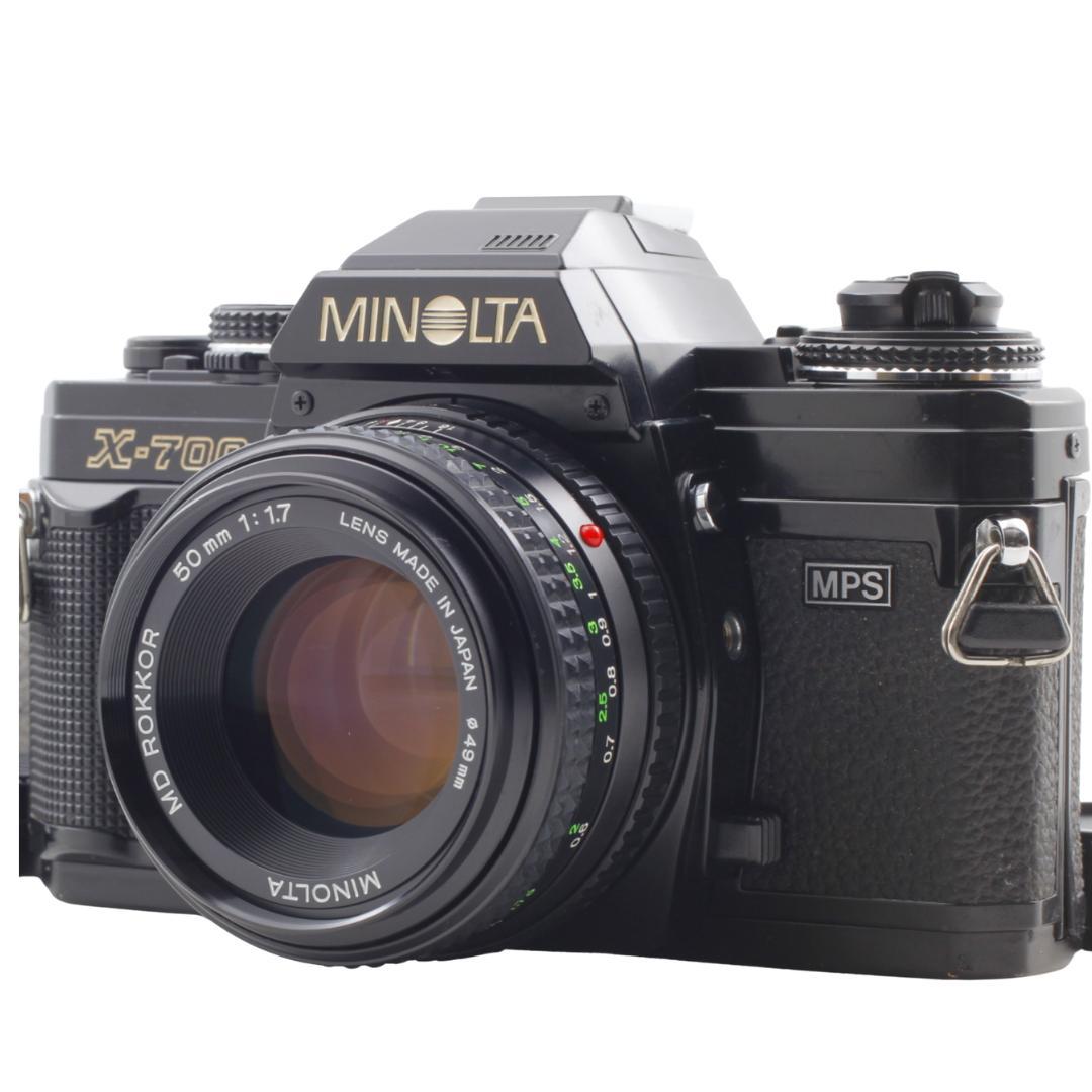 ミノルタ MINOLTA X-700 MD 50mm F1.7 Black