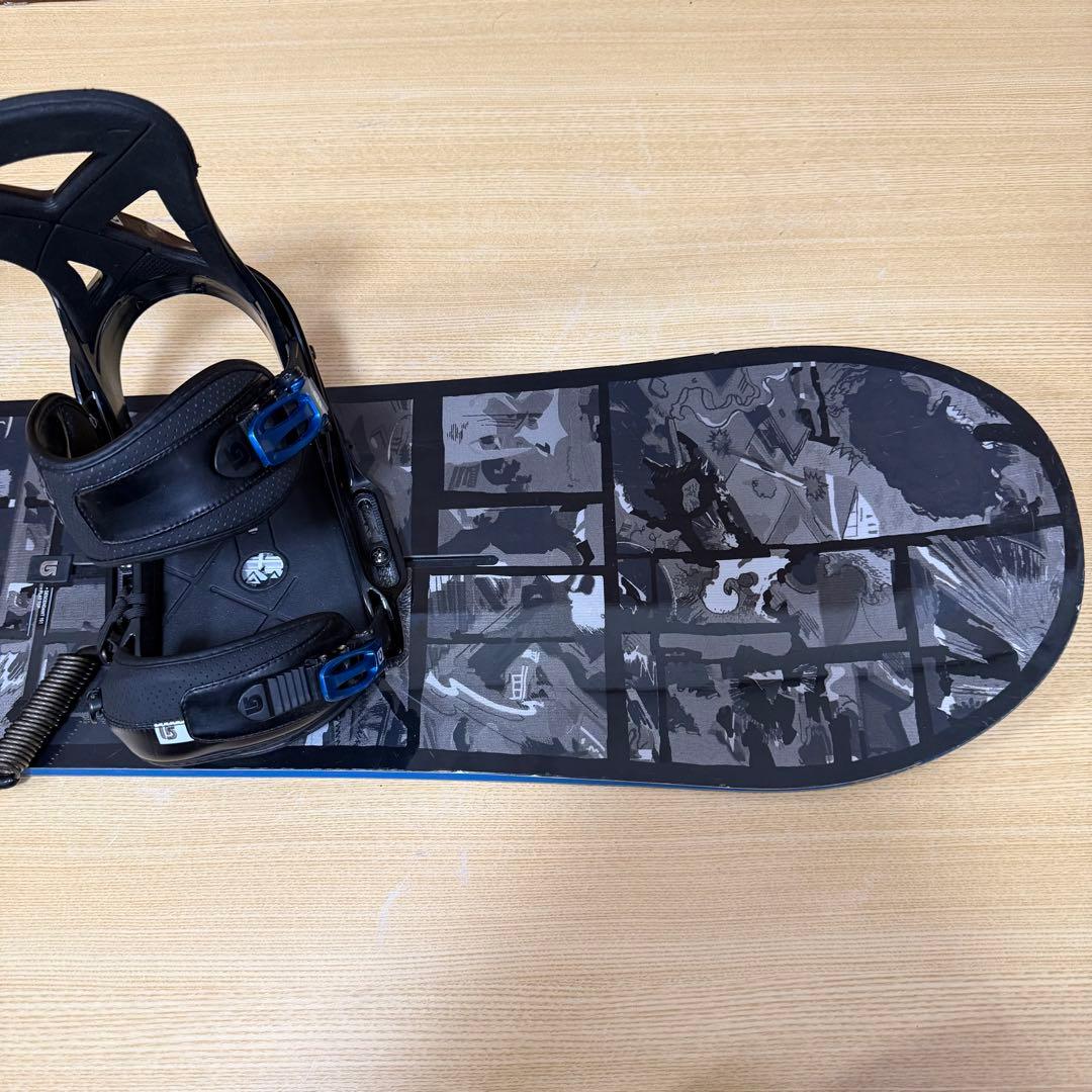 美品　BURTON バートン　初心者オススメ　メンズスノーボード　ケース無し