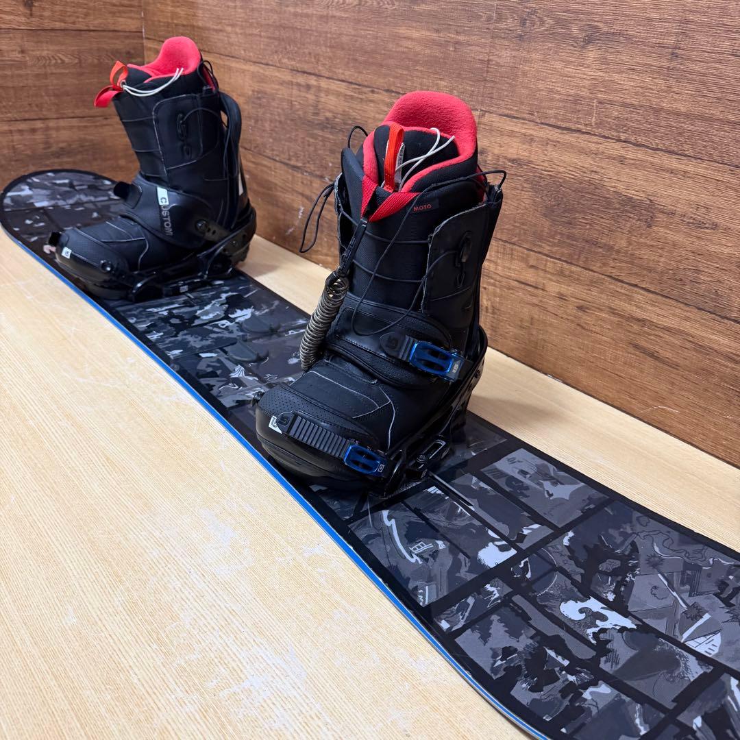 美品　BURTON バートン　初心者オススメ　メンズスノーボード　ケース無し