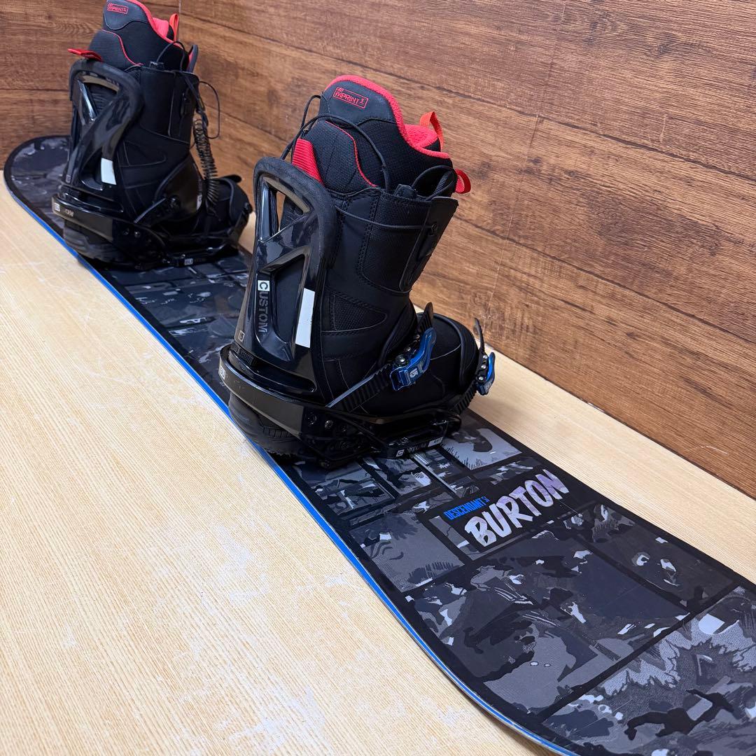 美品　BURTON バートン　初心者オススメ　メンズスノーボード　ケース無し