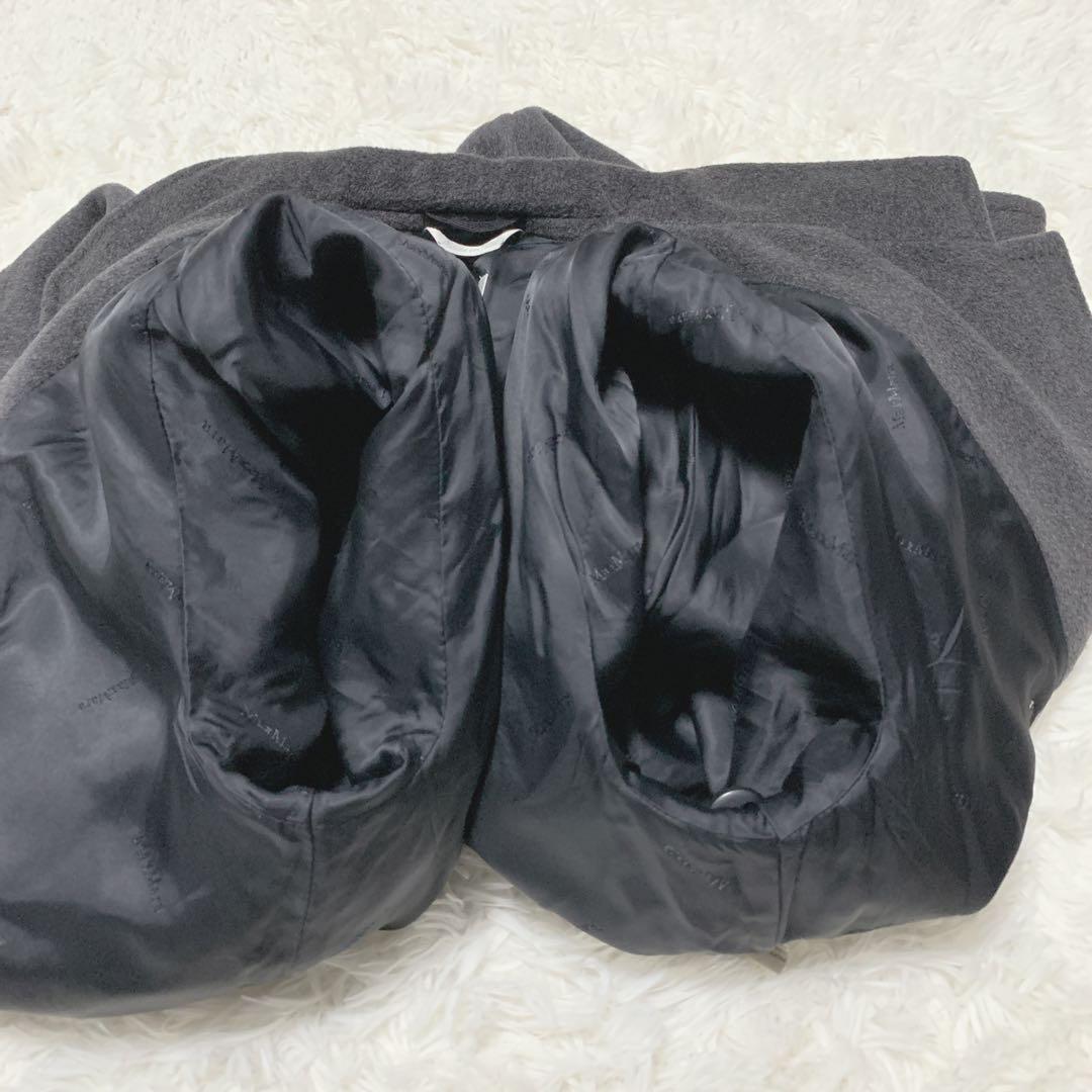 【美品】マックスマーラ 白タグ チェスターコート カシミヤ混 ロング