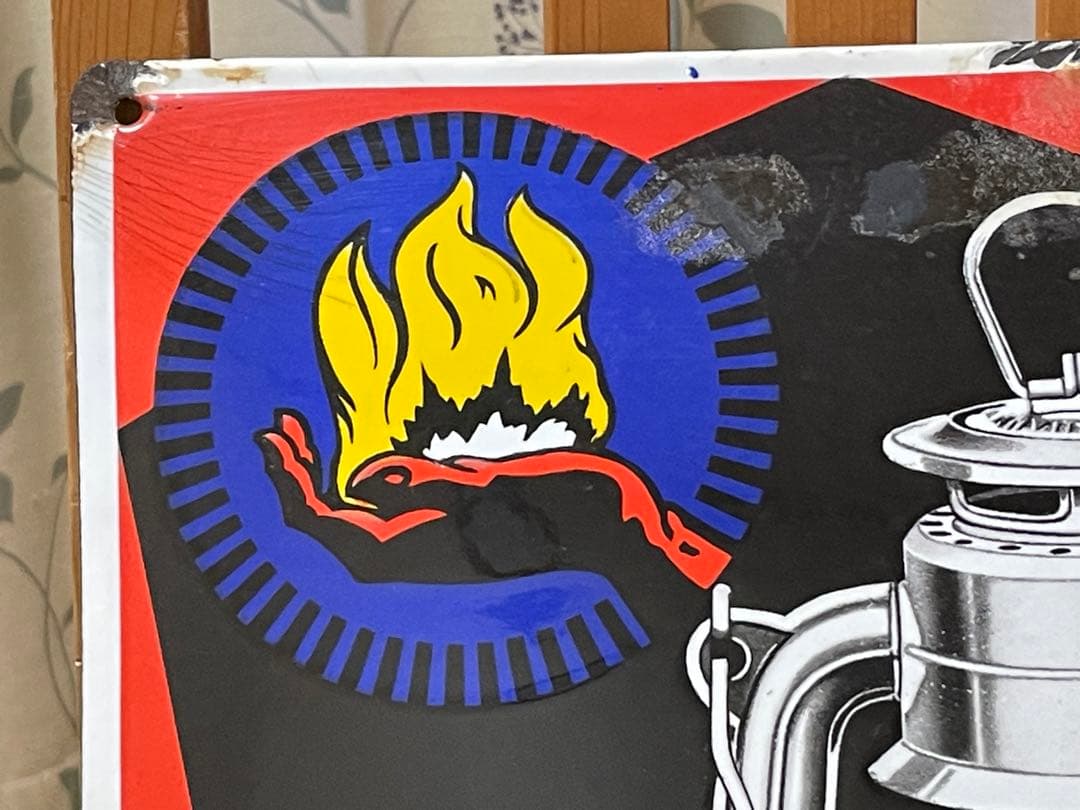 ライト・ランタン FEUERHAND Enamel Sign Board