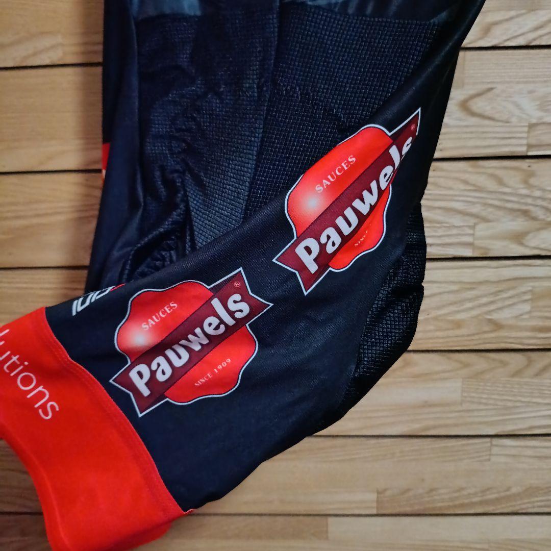 支給品　Pauwels Sauzen Bingoal　半袖エアロスーツ　ワンピ
