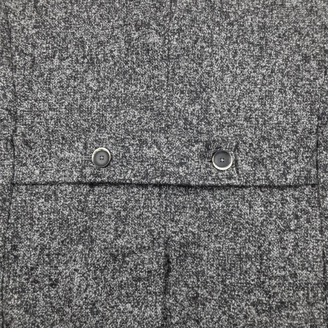 美品◎ANGELO NARDELLI チェスターコート ウールモヘア混 伊製