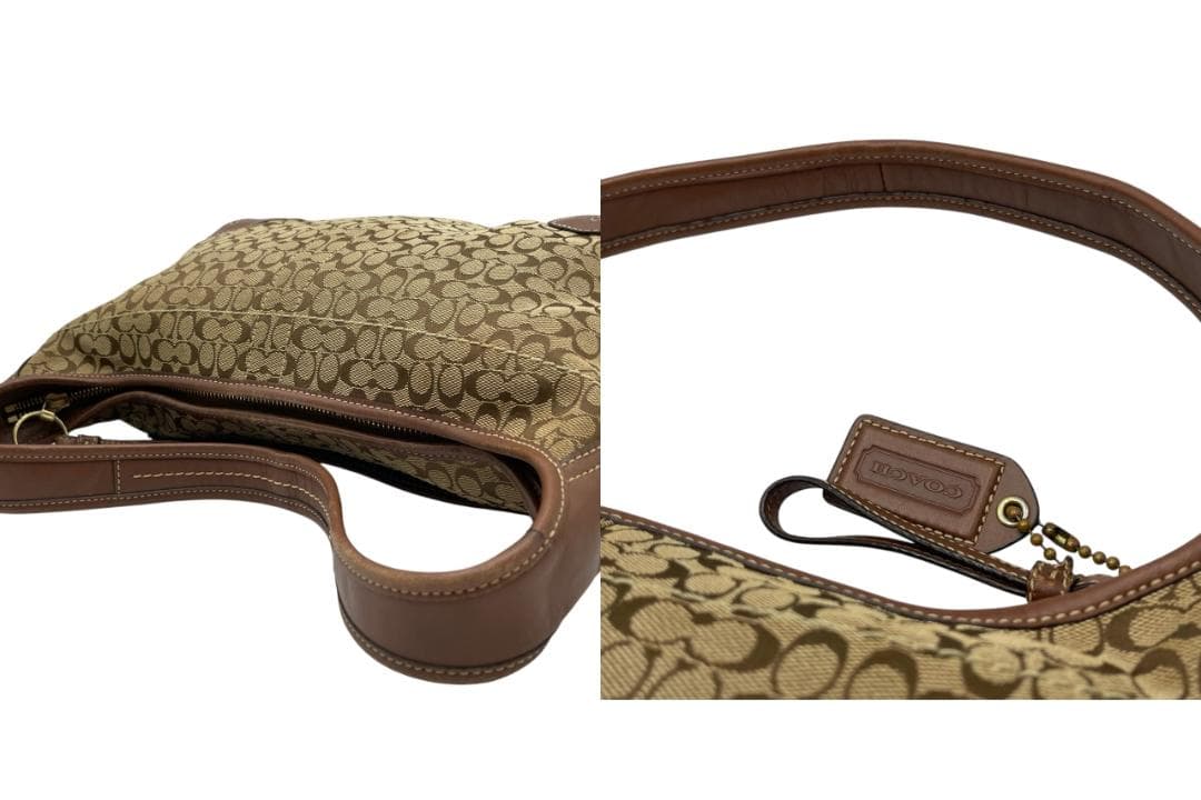 COACH 11294 ミニシグネチャー キャンバス ワンショルダーバッグ