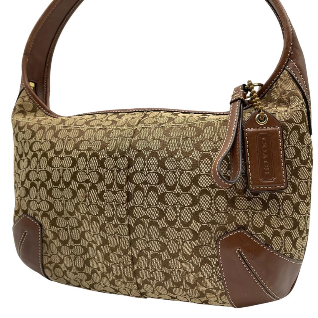 COACH 11294 ミニシグネチャー キャンバス ワンショルダーバッグ