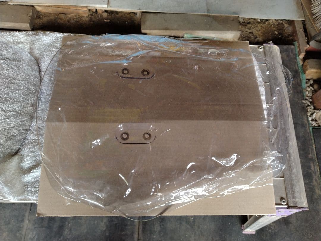 CT125 ジータアドベンチャーウインドシールドラージ STDシールド付き