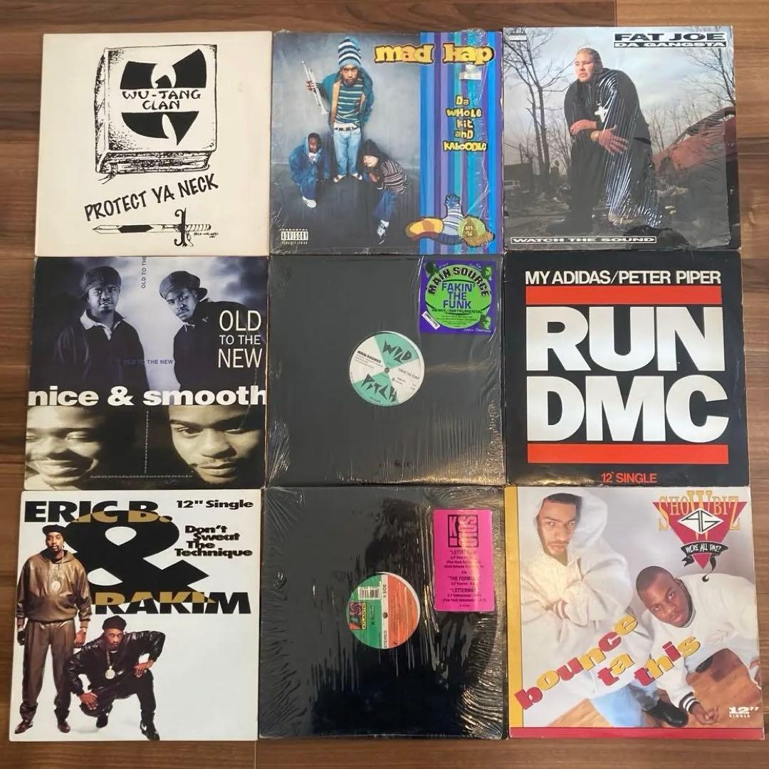 ヒップホップ 12インチ オリジナル レコード コレクション 23枚