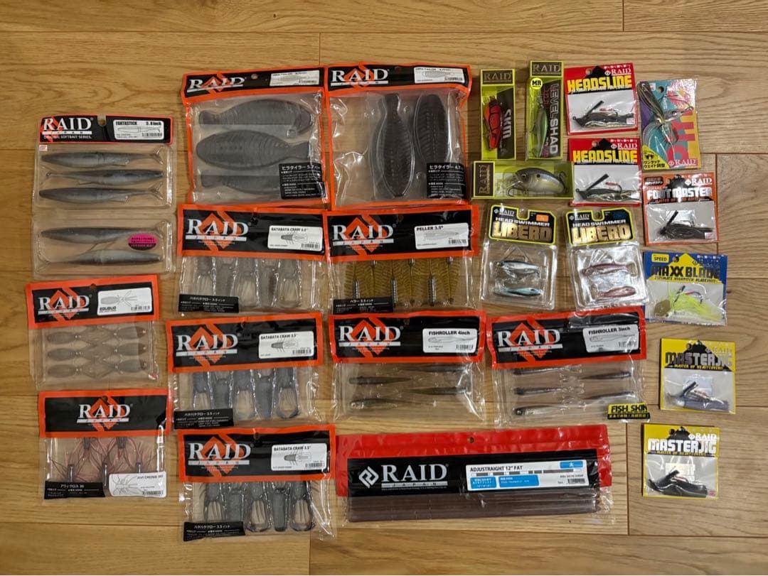 レイドジャパン　ルアー24点新品未使用品