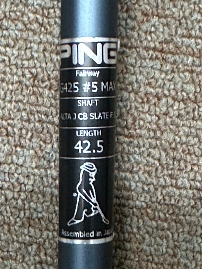 PING G425 MAX FW 5W⭐︎ALTA J CB SLATE