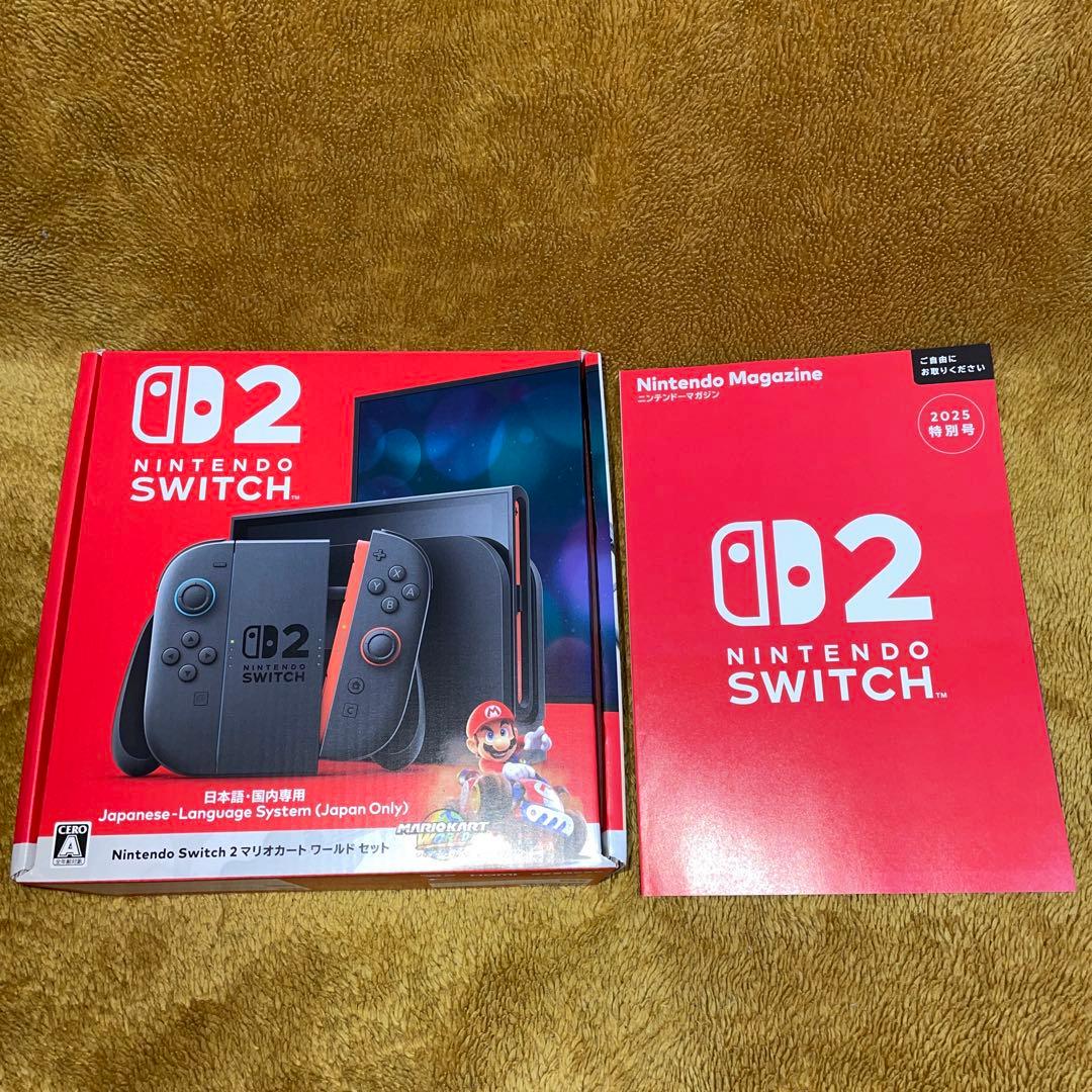 【新品】Nintendo Switch2 マリオカートワールドセット　マガジン