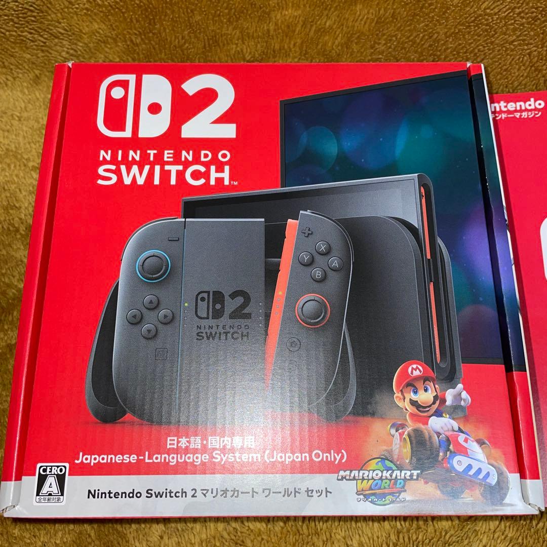 【新品】Nintendo Switch2 マリオカートワールドセット　マガジン