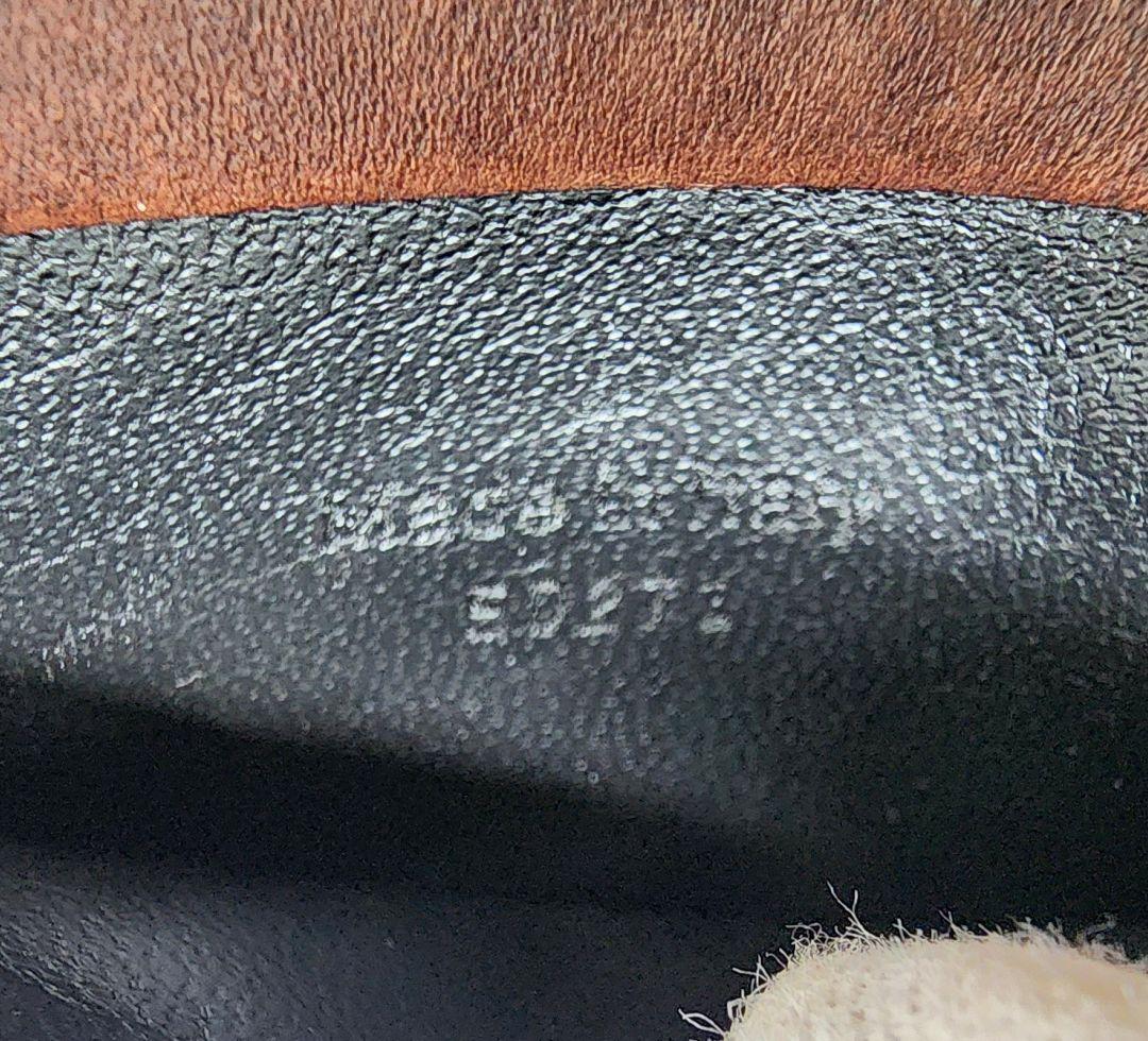 【良品】ベルルッティ カリグラフィ マネークリップ 折り財布 ブラウン系 レザー