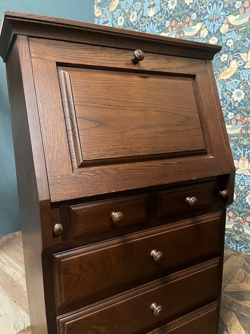 ライティングチェスト デスク インテリア アンティーク 昭和レトロ インテリア