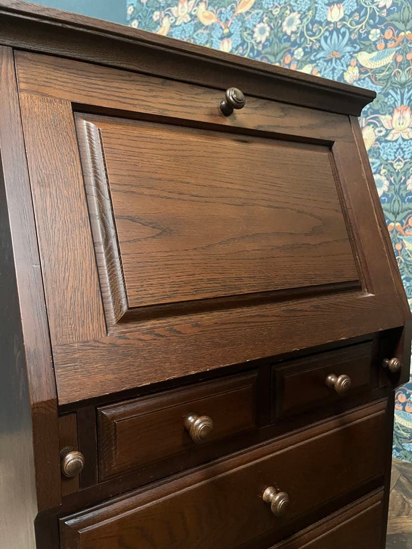 ライティングチェスト デスク インテリア アンティーク 昭和レトロ インテリア