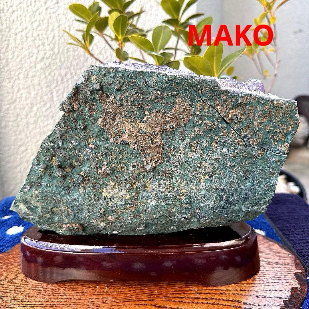 M1888☆アメジストクラスター2.2Kg☆ブラジル産☆天然石☆N60107