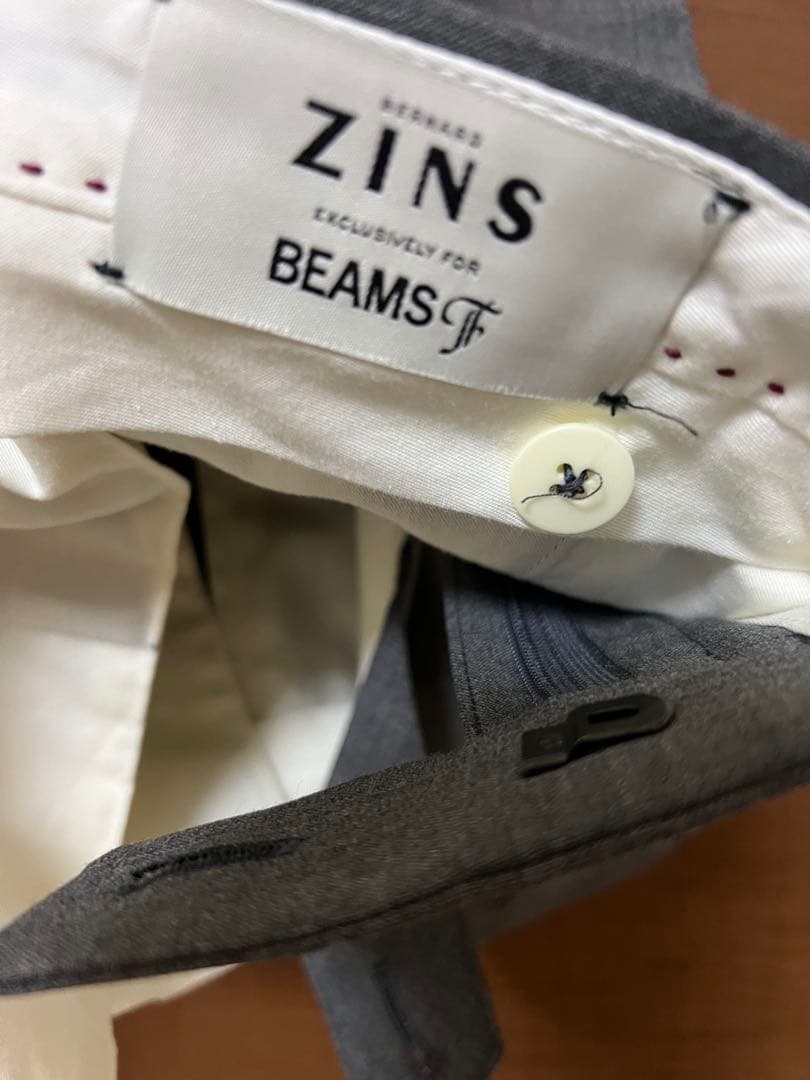 BERNARD ZINS / フレスコ 2プリーツ ワイドスラックス