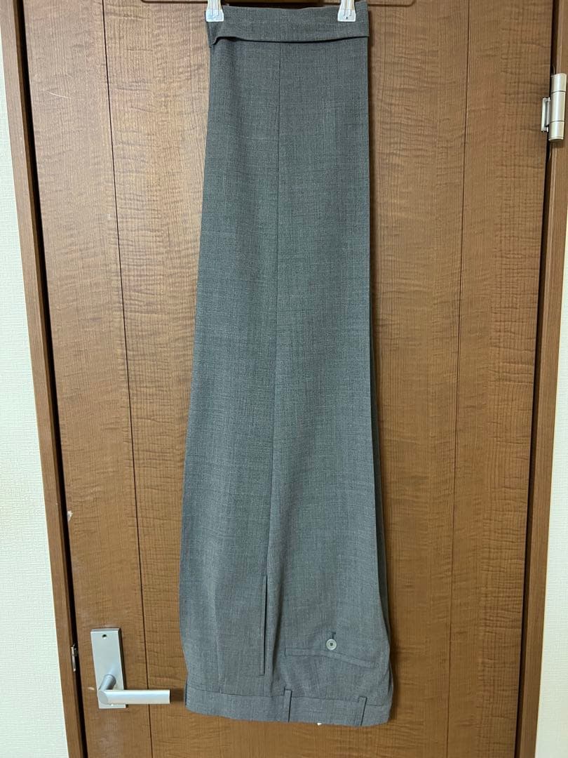 BERNARD ZINS / フレスコ 2プリーツ ワイドスラックス