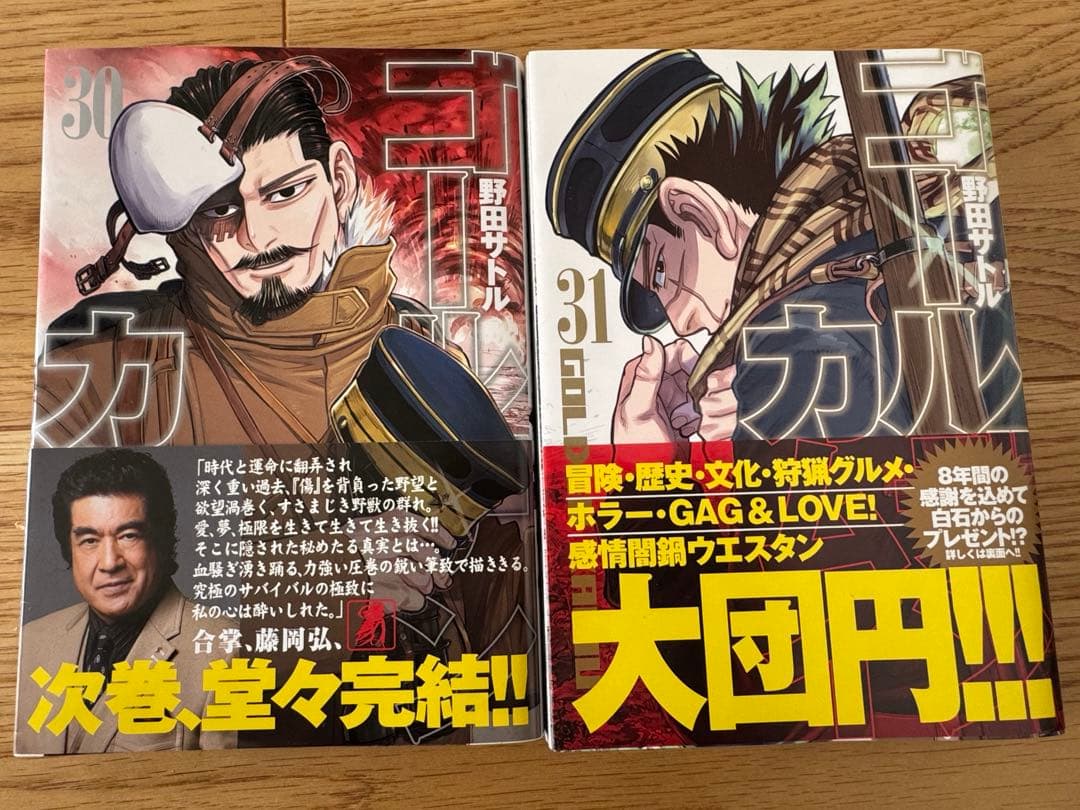 ゴールデンカムイ 全巻セット 美品 帯付き ブックカバー