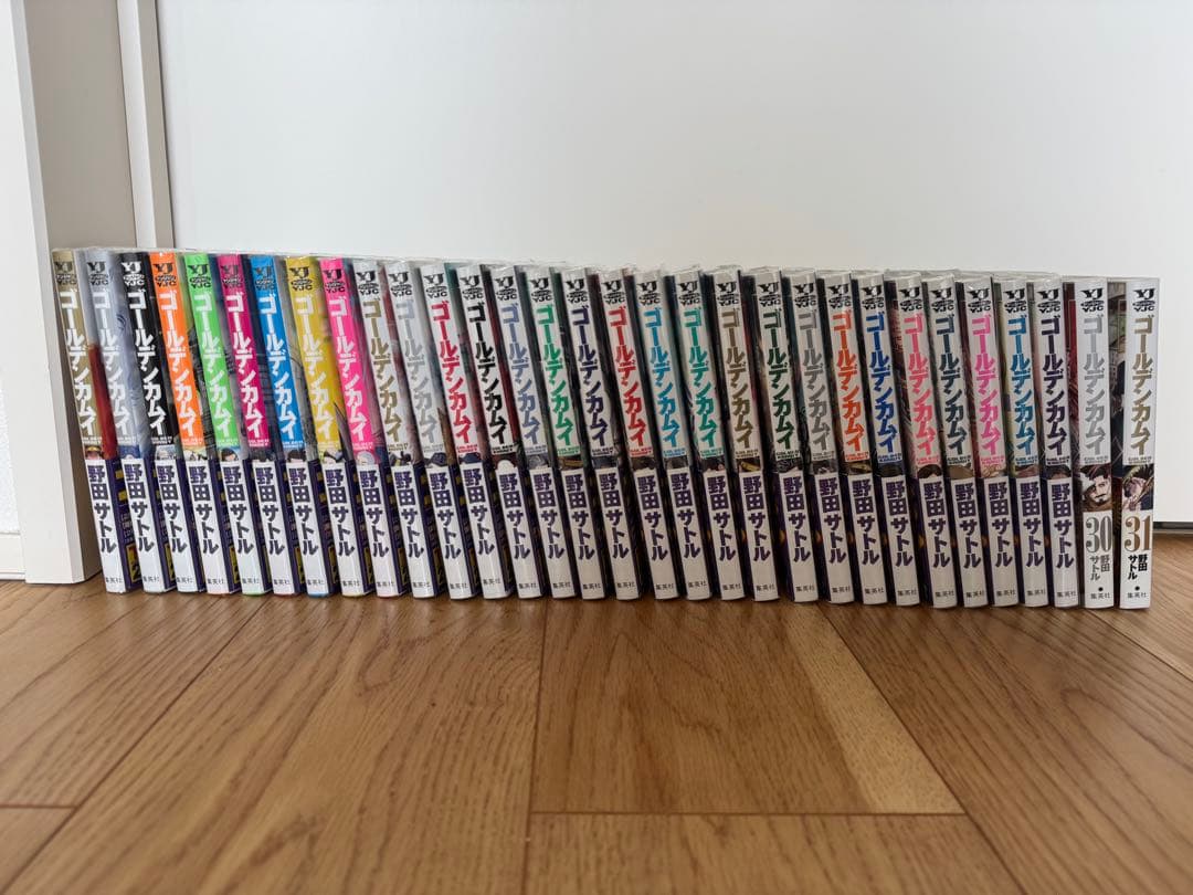 ゴールデンカムイ 全巻セット 美品 帯付き ブックカバー
