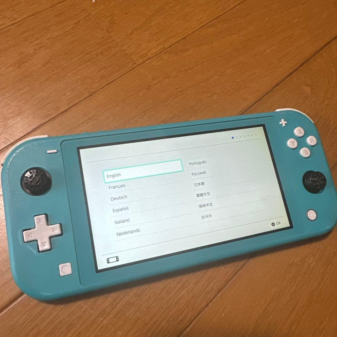 Nintendo Switch Lite ターコイズ 通電確認済み