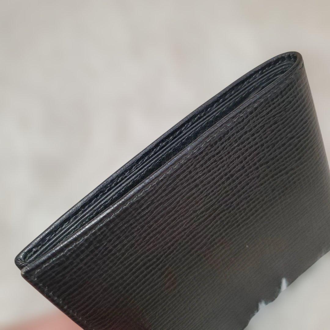 ⭐未使用級⭐LOEWE アナグラム 二つ折り財布 ブラック レザー