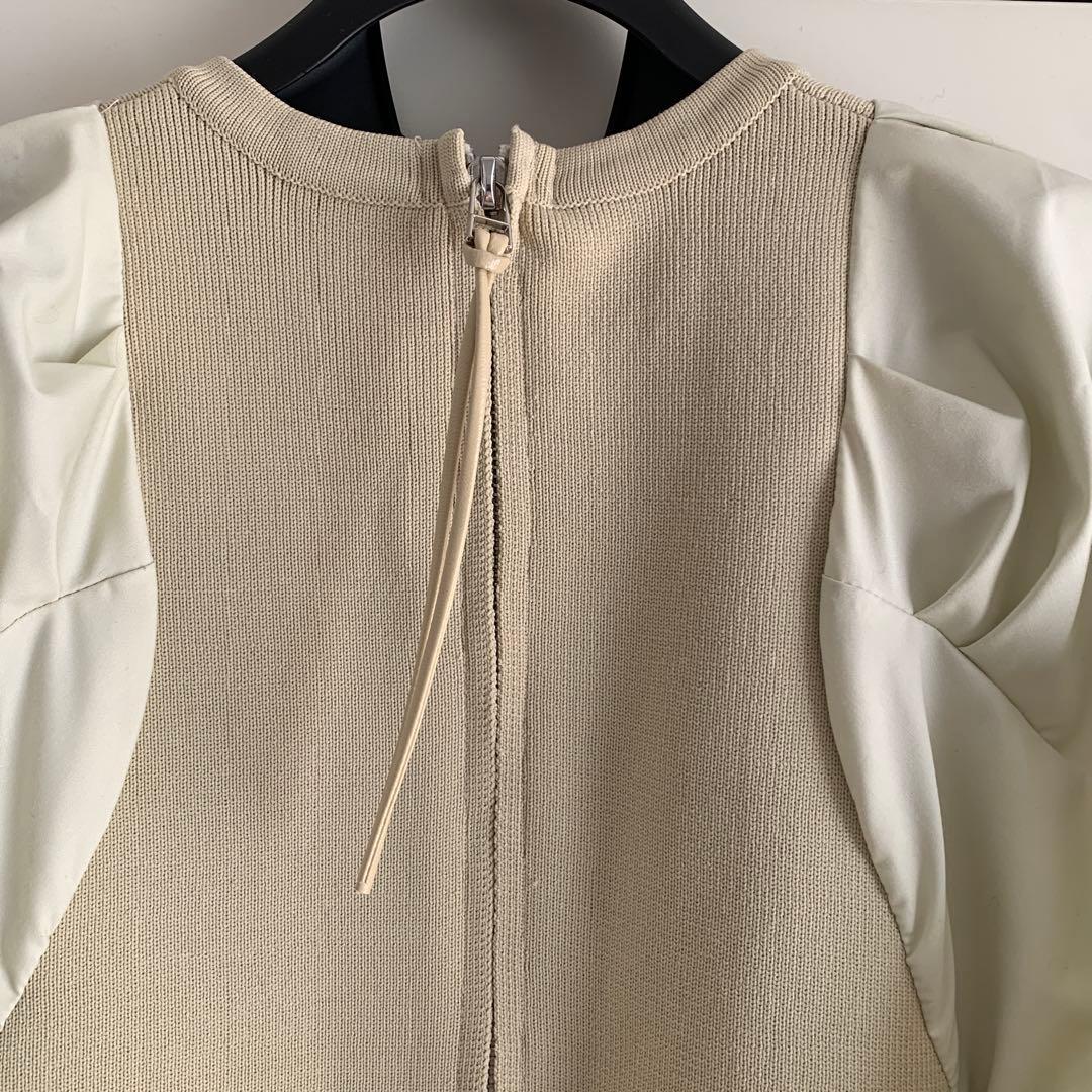 アンリアンshirt sleeve knit one piece