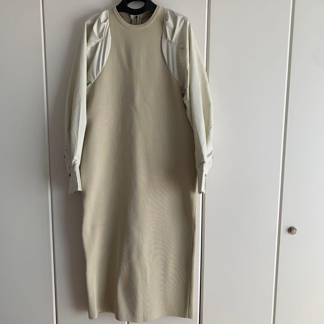 アンリアンshirt sleeve knit one piece