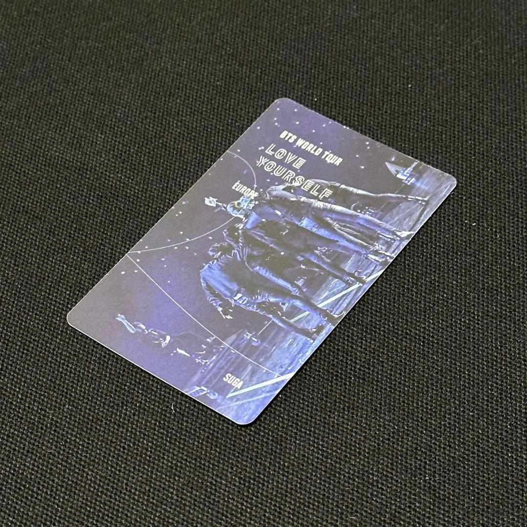 BTS ユンギ LYS ヨーロッパ ブルーレイ トレカ