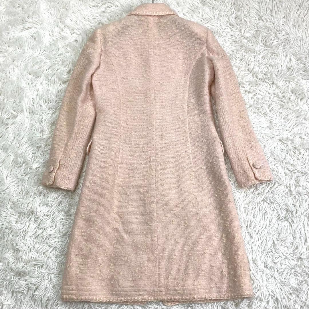 美品✨Rene✨TISSUE製　アルパカツイードステンカラーコート 38 付属品