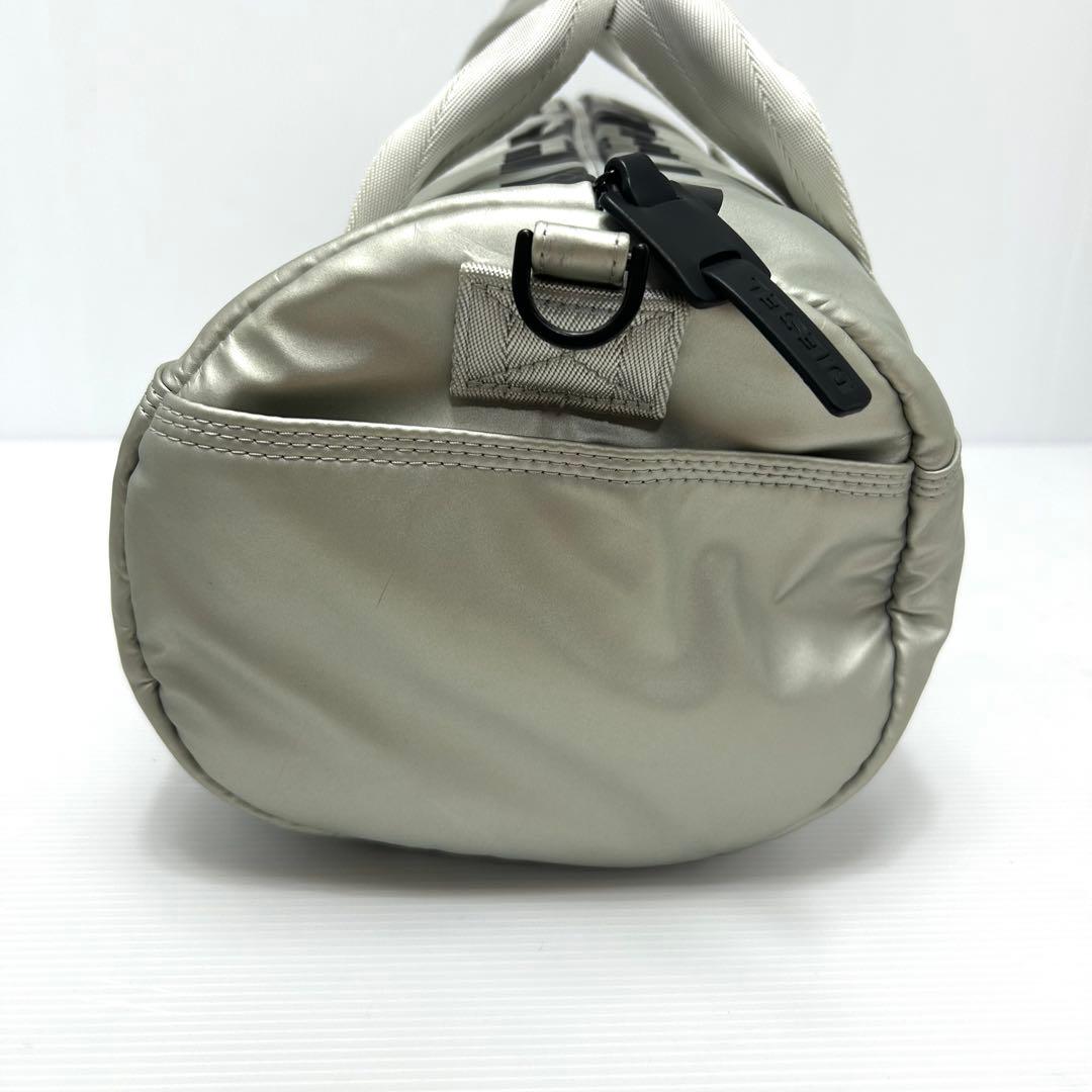 美品✨DIESEL ディーゼル　ロゴ 2way ボストンバッグ　 ドラムバッグ
