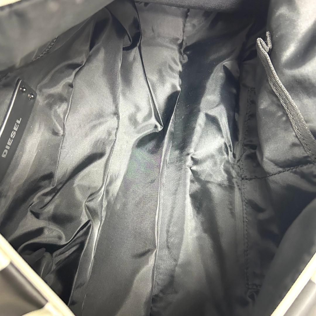 美品✨DIESEL ディーゼル　ロゴ 2way ボストンバッグ　 ドラムバッグ