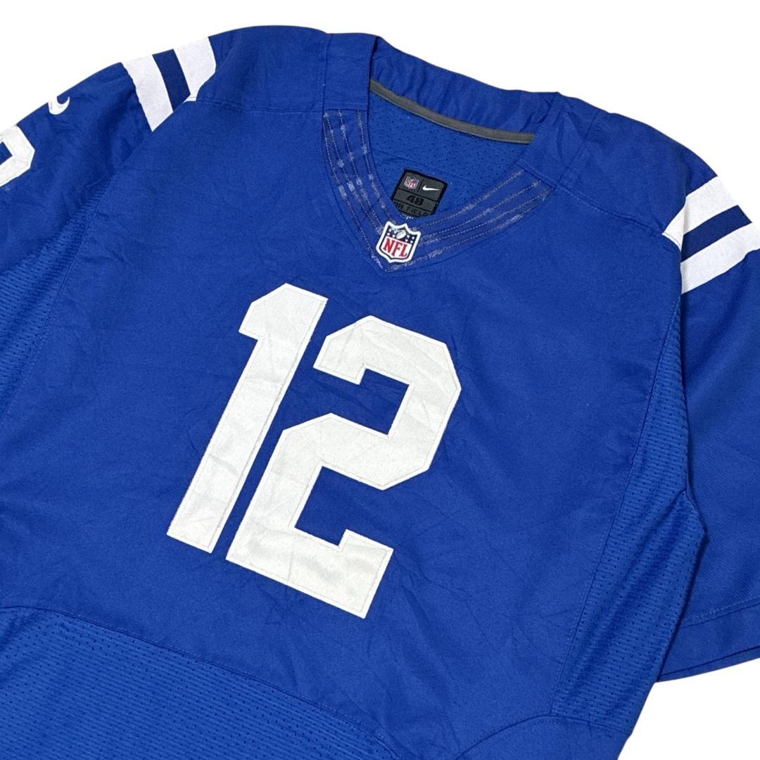 NIKE NFLジャイアンツ 両面刺繍 アメフト ゲームシャツ ユニフォーム