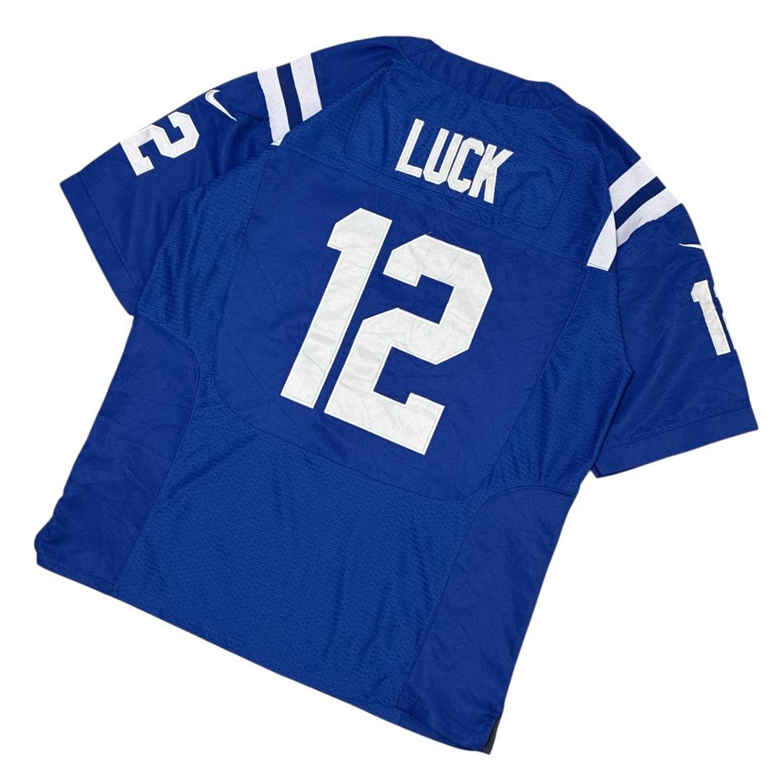 NIKE NFLジャイアンツ 両面刺繍 アメフト ゲームシャツ ユニフォーム