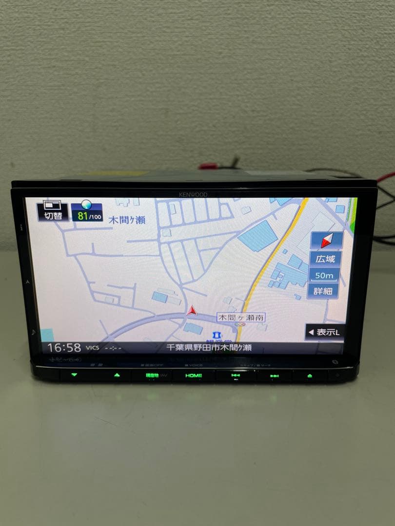 ケンウッド◇MDV-M705◇2018年製フルセグ/CD/DVD/BT/