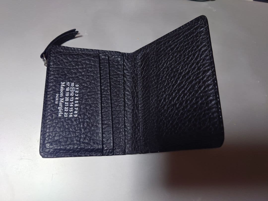 MAISON MARGIELA FLIP FLAP WALLET ブラック