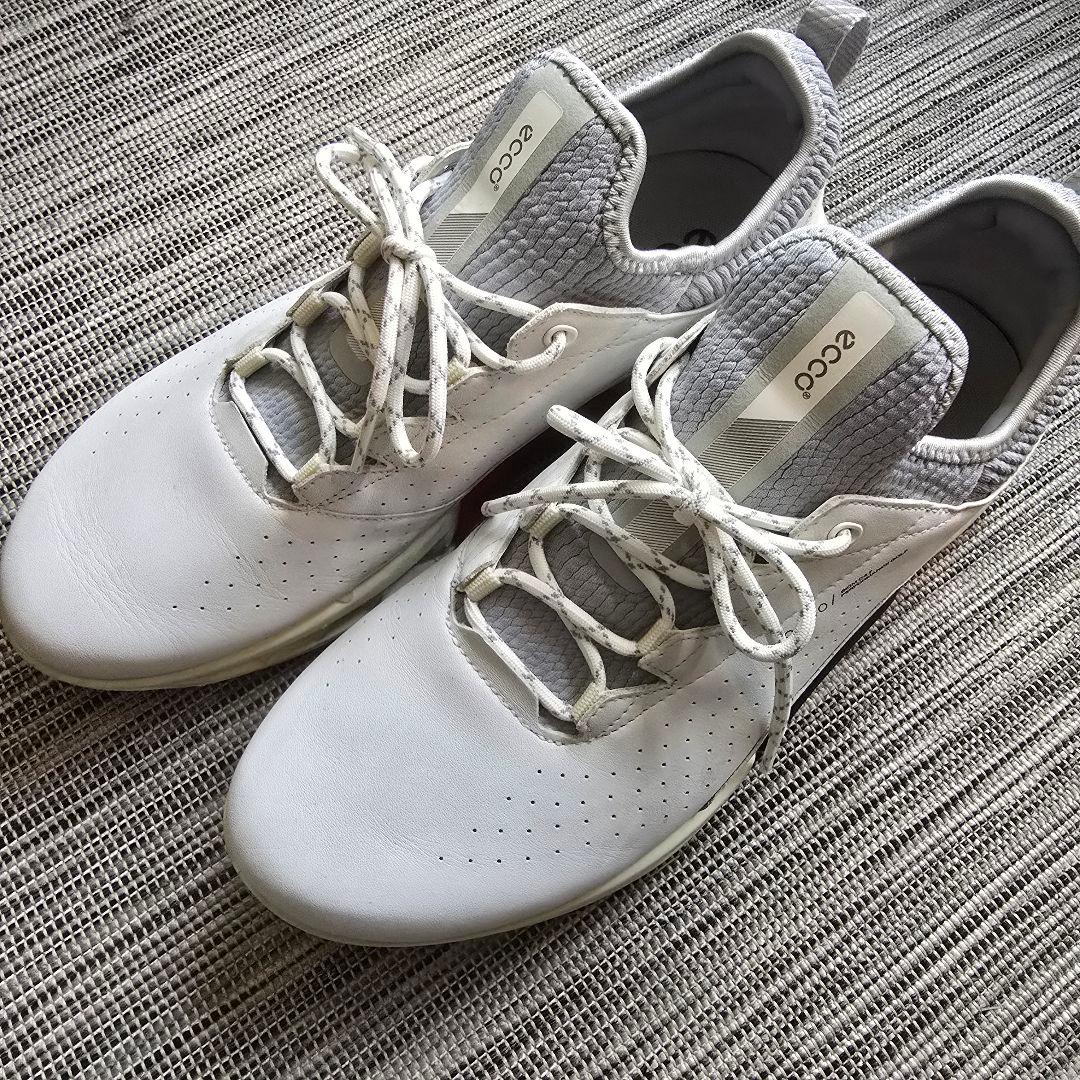 【コース未使用】ECCO GOLF BIOM C4 ゴアテックスゴルフシューズ