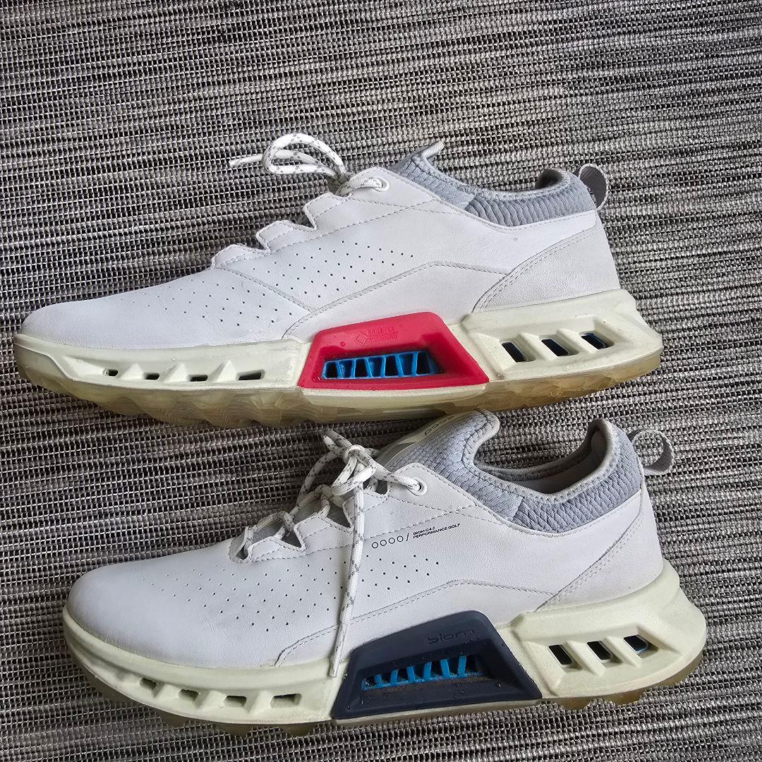 【コース未使用】ECCO GOLF BIOM C4 ゴアテックスゴルフシューズ
