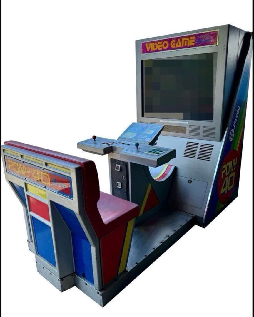希少 ポニー40 ジャレコ JALECO アップライト筐体 基板 レトロゲーム★