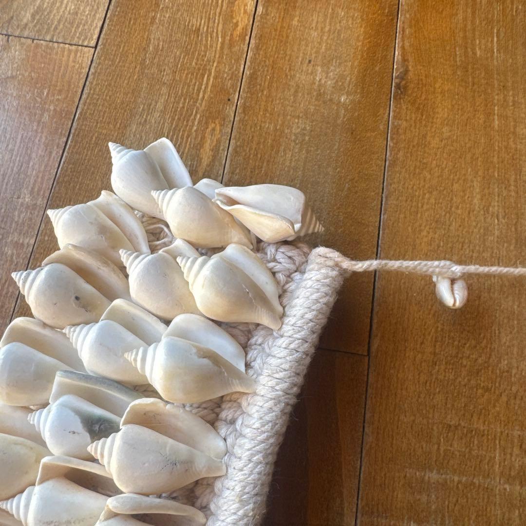 天然シェル 貝殻 デコレーション 壁掛け インテリア ボヘミアン 2個まとめて割