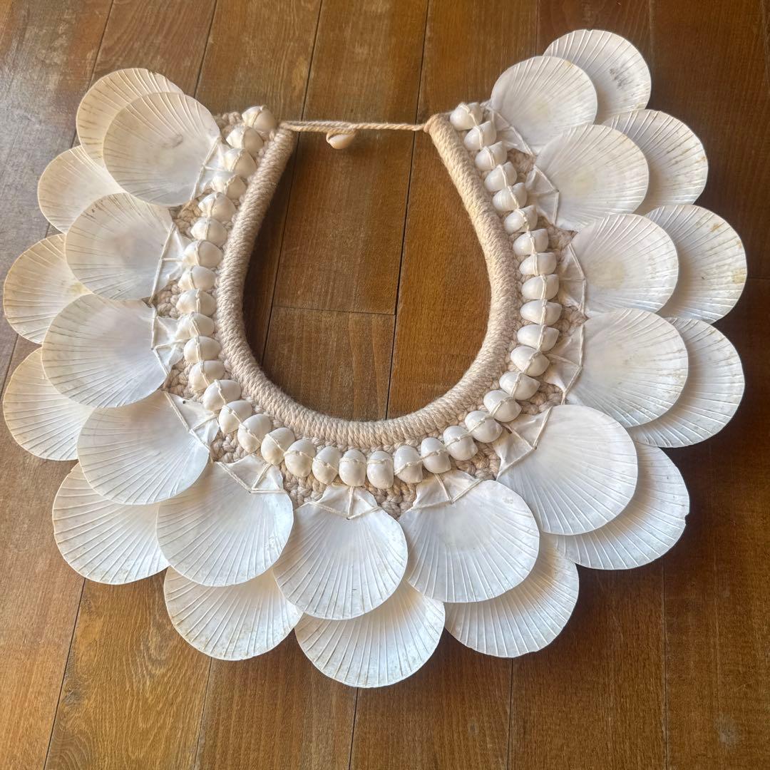 天然シェル 貝殻 デコレーション 壁掛け インテリア ボヘミアン 2個まとめて割