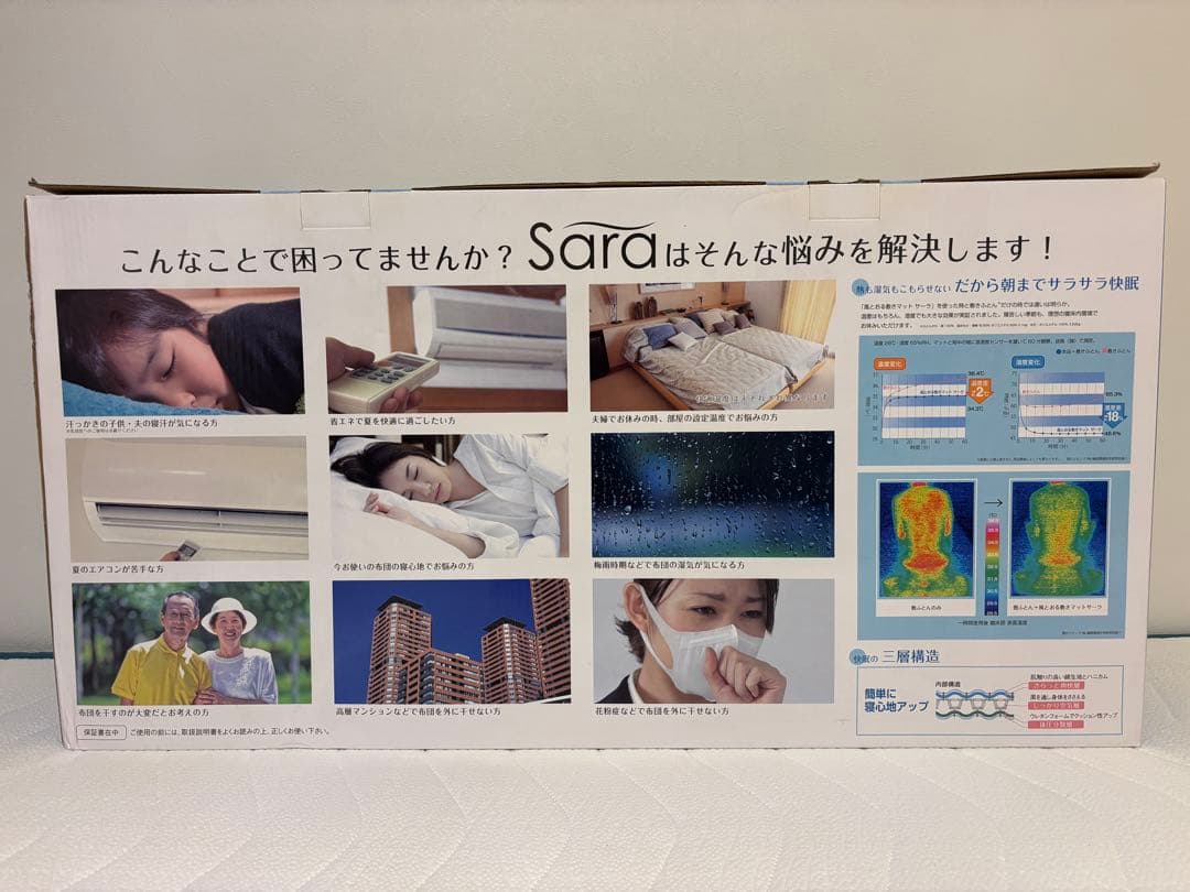 西川リビング Sara 風とおる敷きマット サーラ